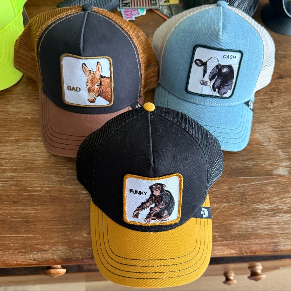 Goorin Bros. Animal Patch Trucker Hats
